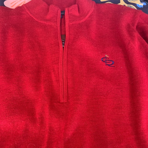 Men’s champions retreat Augusta National‎ 100 percent Marino wool golf sweater. - Picture 1 of 5